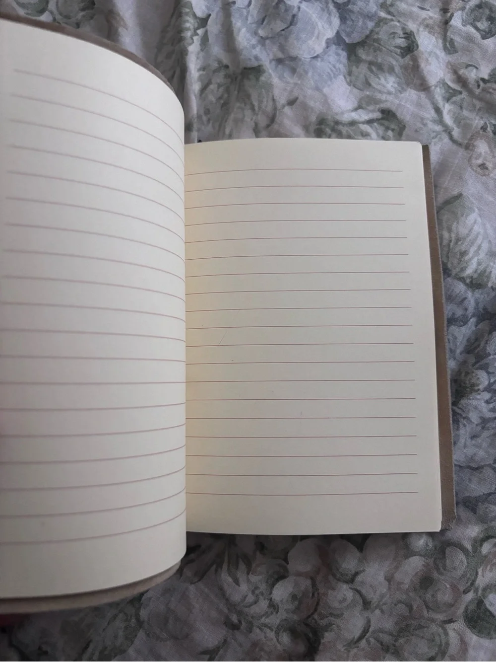 Only Hearts Suede Journal with lined pages.
